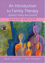 Cover of: An Introduction to Family Therapy