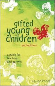 Cover of: Gifted Young Children by Louise Porter, Louise Porter