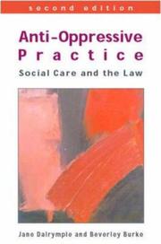 Anti-oppressive practice by Jane Dalrymple, Beverley Burke
