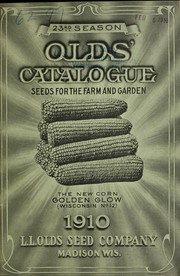 Cover of: Olds' catalogue: seeds for the farm and garden 1910