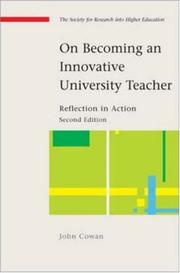 Cover of: On Becoming an Innovative University Teacher