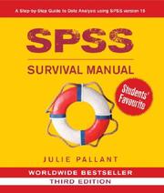 Cover of: SPSS Survival Manual by Julie Pallant