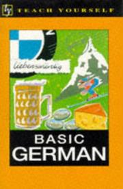 Cover of: Basic German