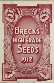 Cover of: Annual descriptive catalogue of high grade seeds by Joseph Breck & Sons