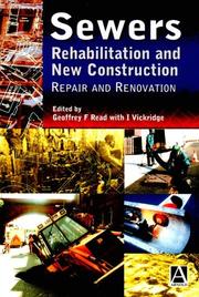 Cover of: Sewers - Rehabilitation and New Construction, Volume 1 by 