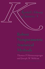 Cover of: Robust nonparametric statistical methods by Thomas P. Hettmansperger