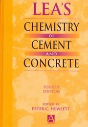 Cover of: Lea's Chemistry of Cement and Concrete by Peter Hewlett