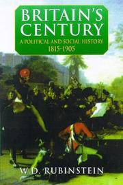 Cover of: Britain's century: a political and social history, 1815-1905