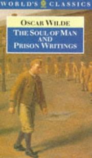 Cover of: The soul of man, and prison writings by Oscar Wilde