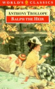 Cover of: Ralph the heir by Anthony Trollope