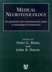 Cover of: Medical Neurotoxicology by Harris, John B.