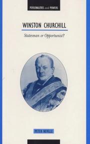 Winston Churchill by Neville, Peter, Peter Neville