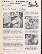 Cover of: Food for fitness by United States. Department of Agriculture. Office of Information