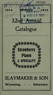 Cover of: 32nd annual catalogue: 1914 spring