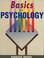 Cover of: Basics of Psychology