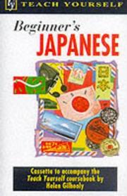 Cover of: Beginner's Japanese (Teach Yourself: Beginner's)