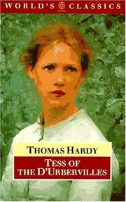 Cover of: Tess of the d'Urbervilles by Thomas Hardy