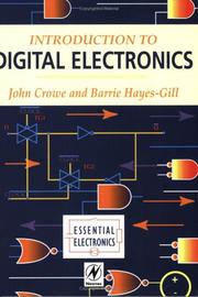 Cover of: Introduction to digital electronics | John Crowe