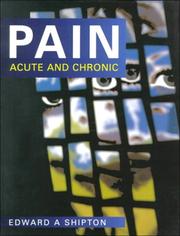 Cover of: Pain: acute and chronic