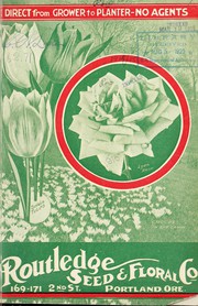 Cover of: Direct from grower to planter by Routledge Seed & Floral Co
