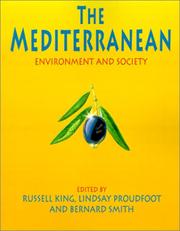 Cover of: The Mediterranean: Environment and Society (Environment & Society)