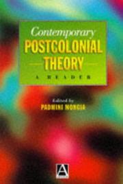Contemporary Postcolonial Theory by Padmini Mongia