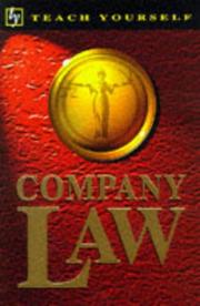 Cover of: Company Law (Teach Yourself)