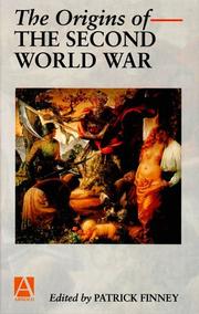 Cover of: The origins of the Second World War by edited by Patrick Finney.