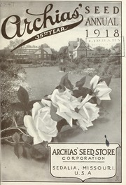 Cover of: Archias' seed annual by Archias' Seed Store
