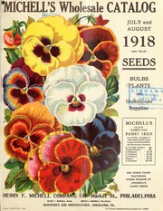 Cover of: Michell's wholesale catalog by Henry F. Michell Co
