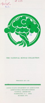 Cover of: The National bonsai collection