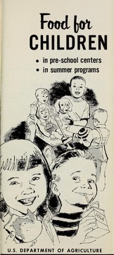 Cover of: Food for children in pre-school centers, in summer programs