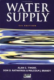 Cover of: Water supply by A. C. Twort