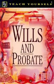 Cover of: Wills and Probate (Teach Yourself Business & Professional)