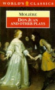 Cover of: Don Juan and other plays by Molière