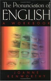 Cover of: The Pronunciation of English: A Workbook (Hodder Arnold Publication)