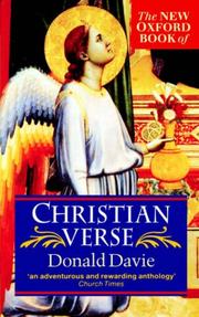 Cover of: The New Oxford Book of Christian Verse