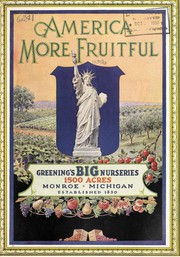 Cover of: America more fruitful [catalog] by Greening Nursery Company