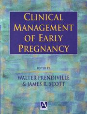 Cover of: Clinical management of early pregnancy