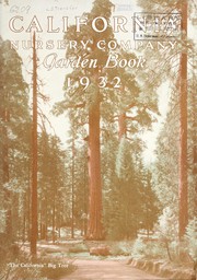 Cover of: Garden book 1932 by California Nursery Co
