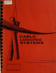 Cover of: Cable logging systems
