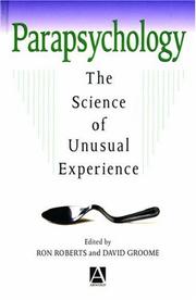 Cover of: Parapsychology: The Science of Unusual Experience