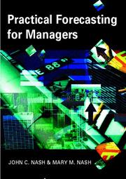 Cover of: Practical forecasting for managers