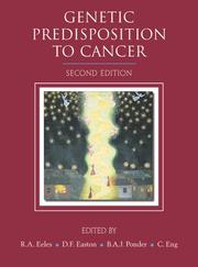 Cover of: Genetic Predisposition to Cancer (Hodder Arnold Publication)