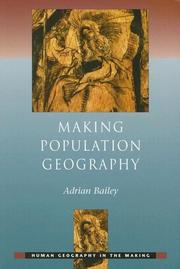Cover of: Making population geography