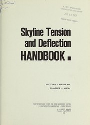 Skyline tension and deflection handbook by Hilton H. Lysons