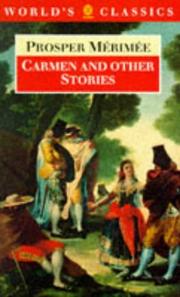 Cover of: Carmen and other stories by Prosper Mérimée