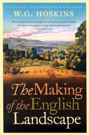 Cover of: Making of the English Landscape by W.G. Hoskins