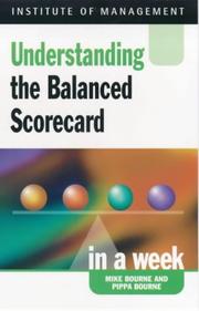 Cover of: Balanced Scorecard in a Week (Successful Business in a Week)