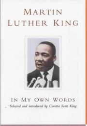 Cover of: Martin Luther King (In My Own Words)